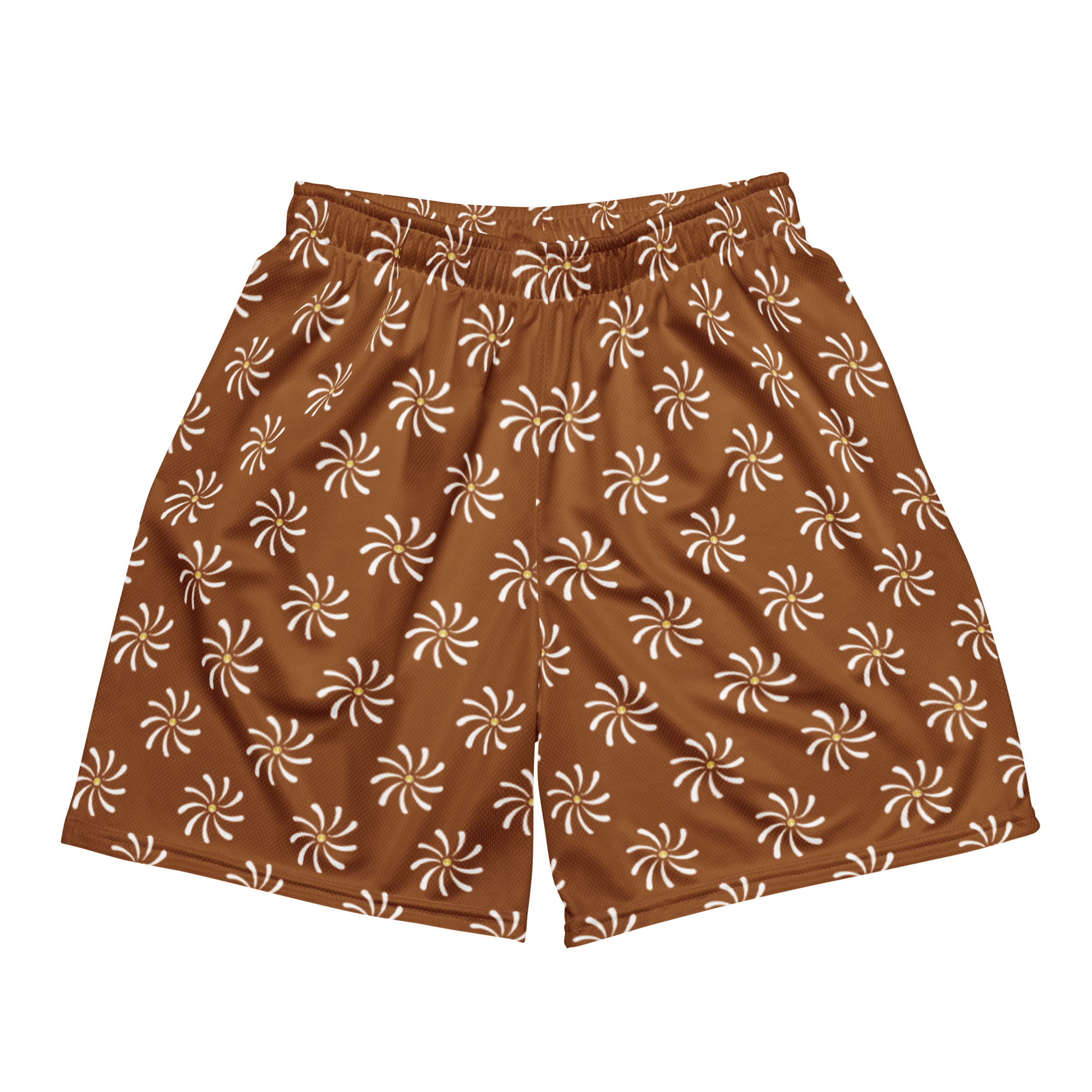 Brown 'Embrace Flower' Shorts – Heye Frequency